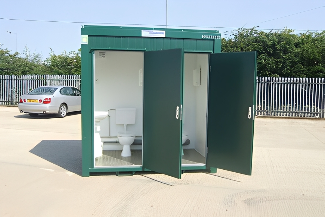 1+1 Double Mains Toilet 8Ft x 5Ft (Green) view 11