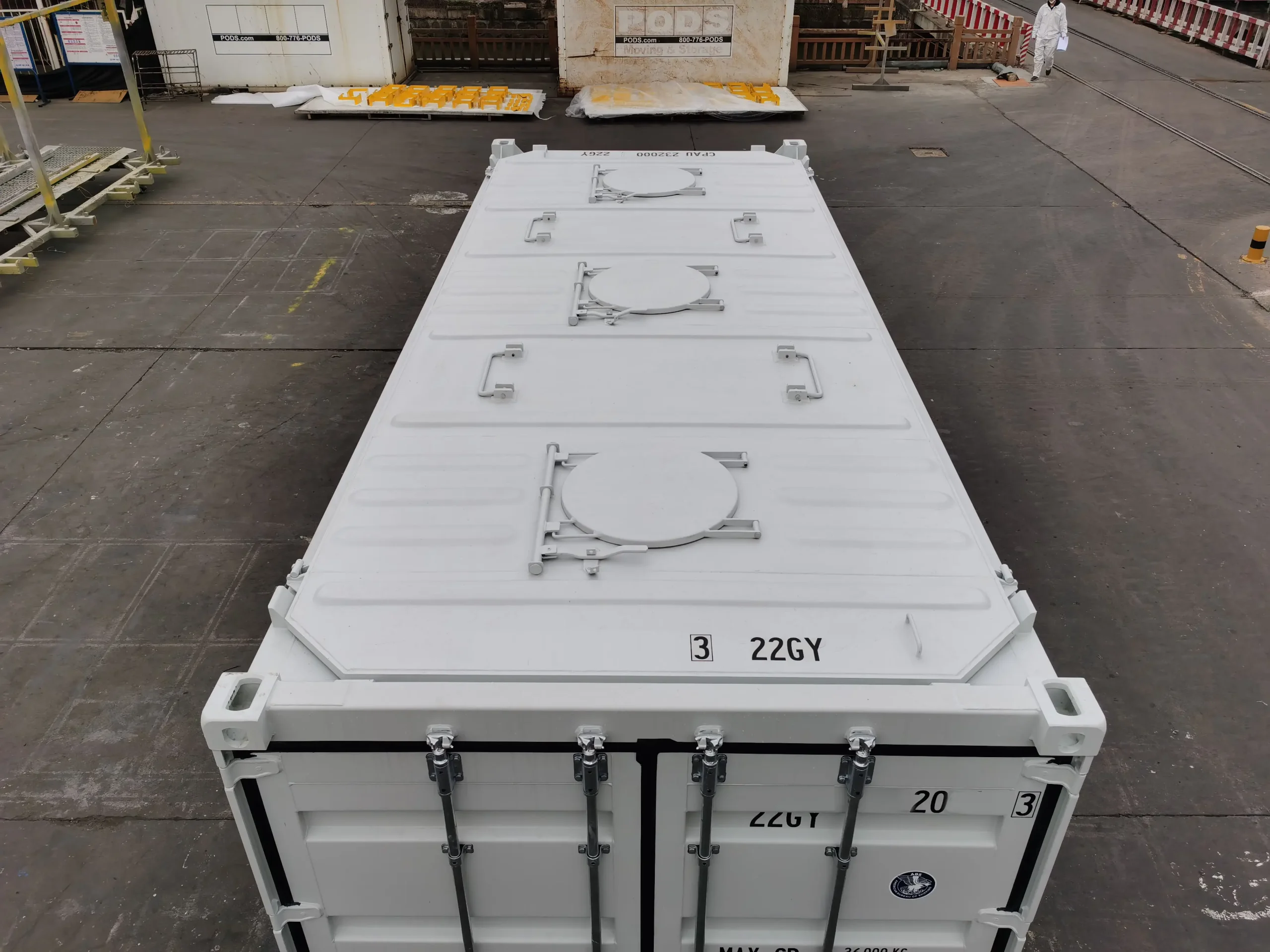 20ft Dry Intermediate Bulk Storage Container view 3