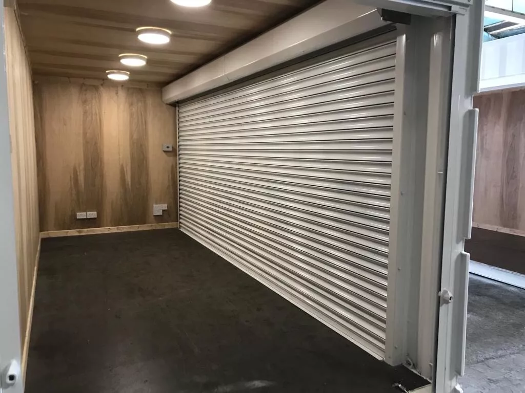 20ft x 8ft Roller Shutter Shipping Containers view 3