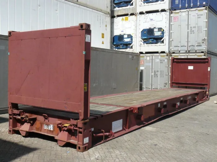 40Ft Used Collapsible Flat Rack Containers view 6