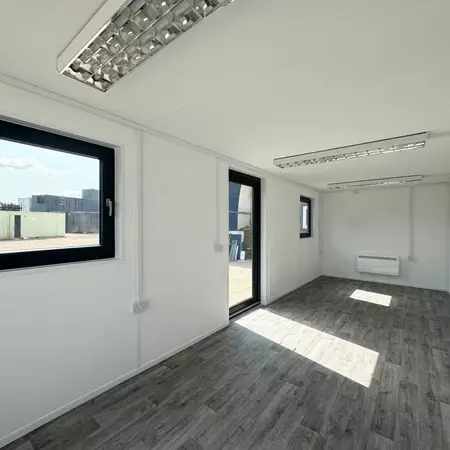 Container Home Office view 4