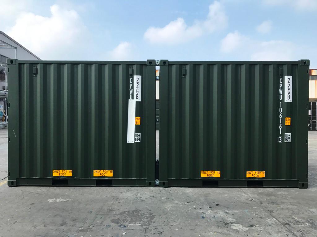 Used 10Ft Cut Down Container view 2