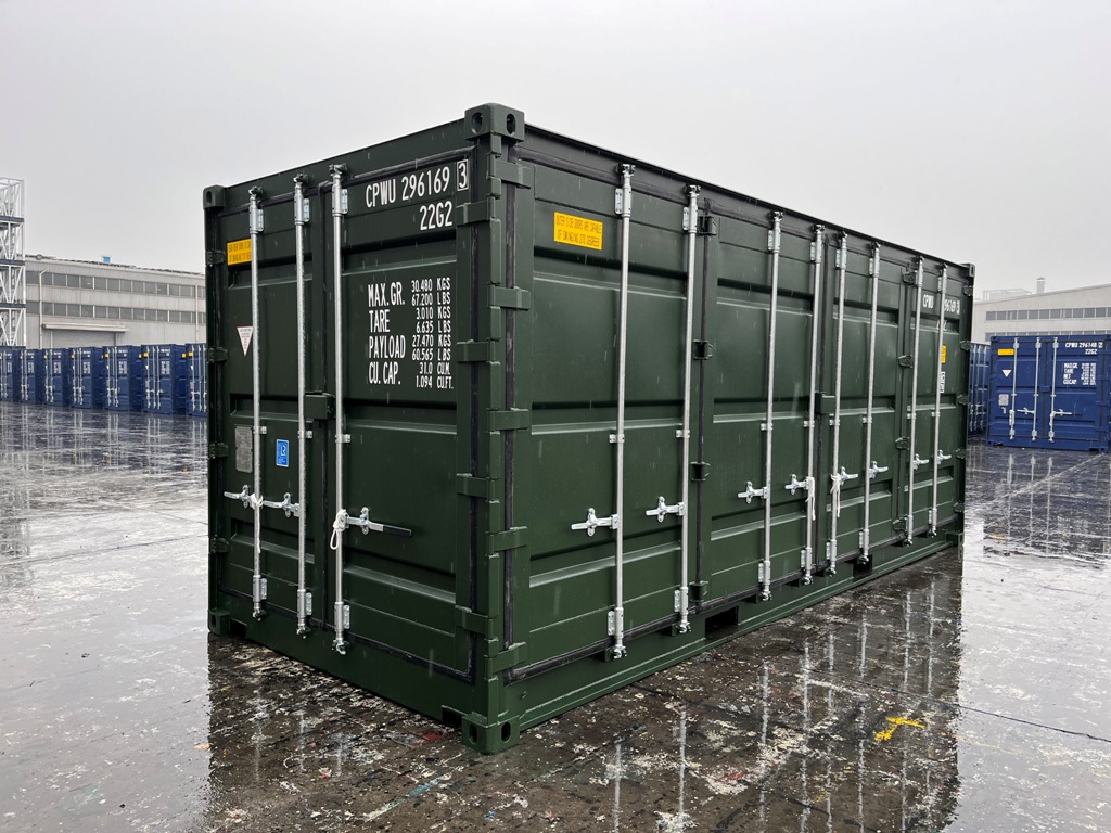 Used 20Ft Open Side / Full Side Access Container view 2